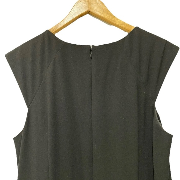 Talbots Black Career Sheath Dress Women 18 Classic Workwear Below Knee - Picture 4 of 8